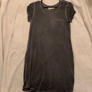 Comfy Grey T-Shirt Dress